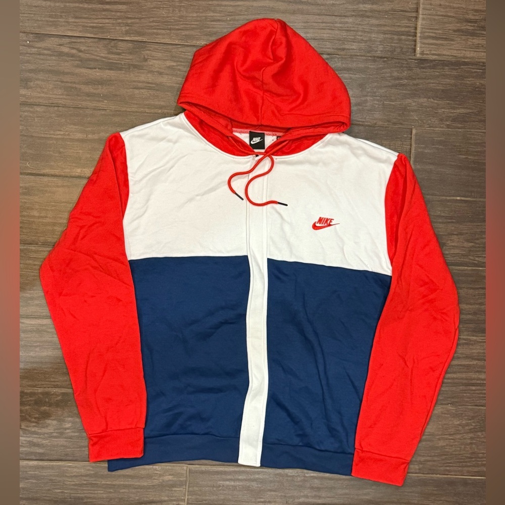 4X Nike Club Fleece Colorblock Jogger Set - Picture 2 of 14